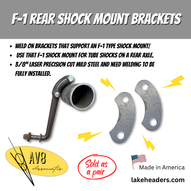 F1 Weld On Shock Mount