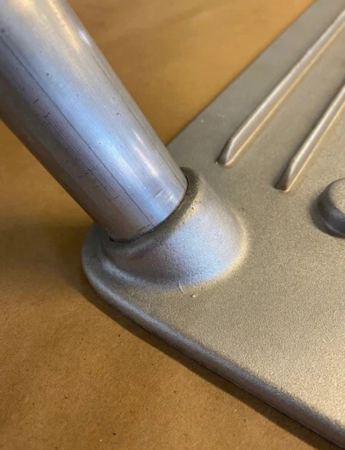 Y Block Ford Finned Valley Pan With Filler Tube