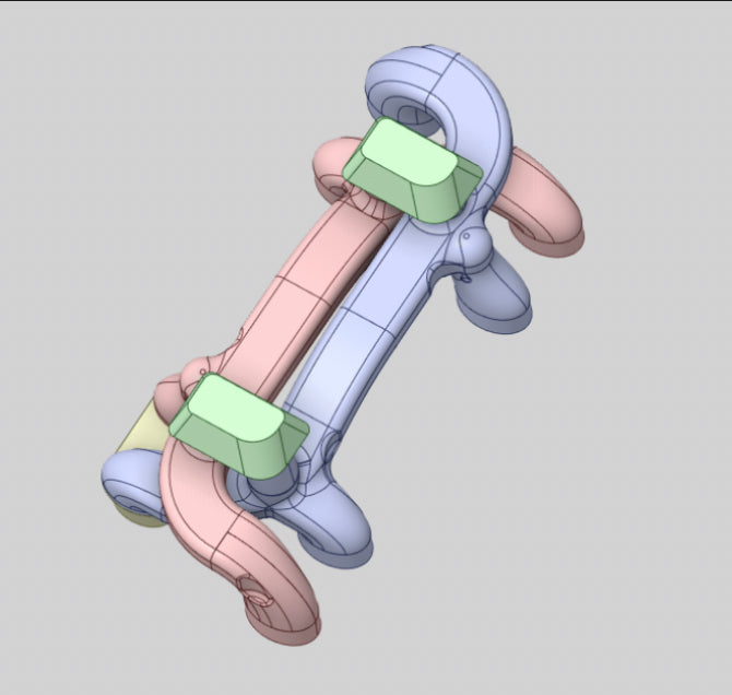 2x2 Flathead Intake With 5" Risers