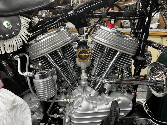 Harley Davidson Panhead Finned Covers