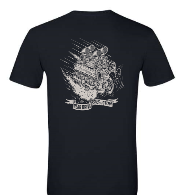 4X2 Cadillac Engine T Shirt