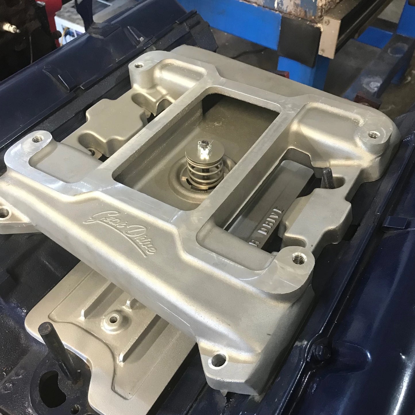 471 cadillac blower intake manifold