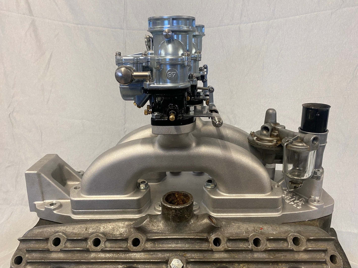 2x2 Flathead Intake With Finned Logs