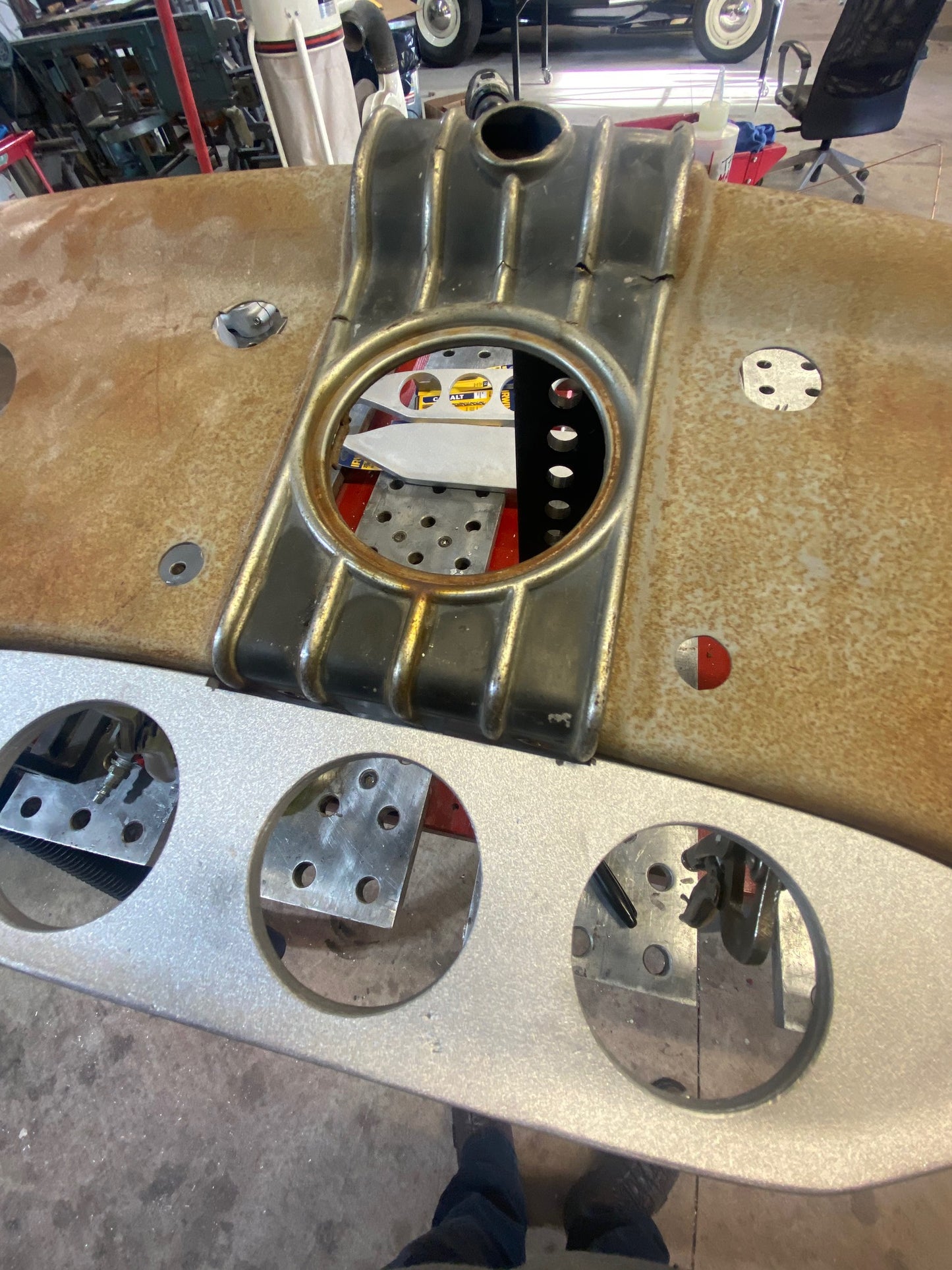1935 / 1936 ford under dash panel