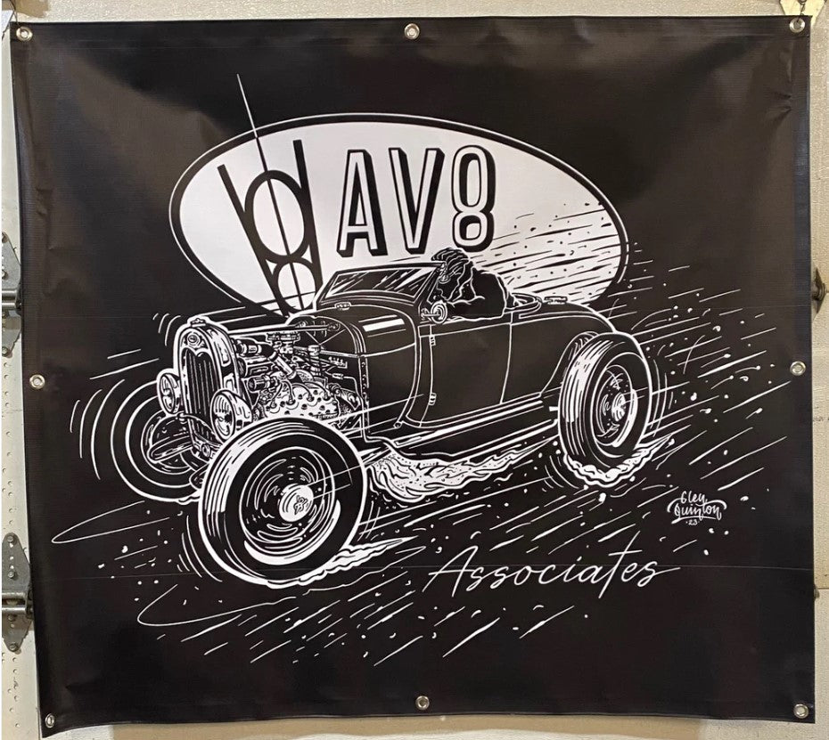 AV8 Roadster Banner – Gear Drive Speed & Custom