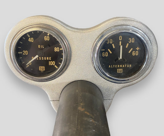 2pc Column Mount Gauge Panel 1 3/4"