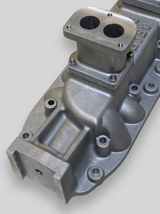 2x2 Flathead Intake With 3" Risers