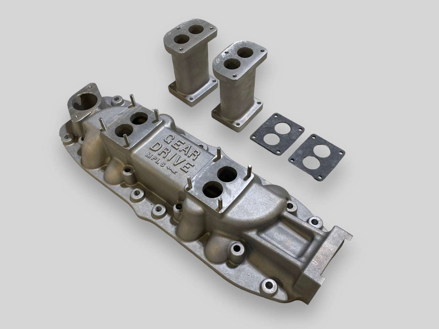 2x2 Flathead Intake With 5" Risers