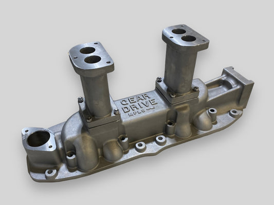 2x2 Flathead Intake With 5" Risers