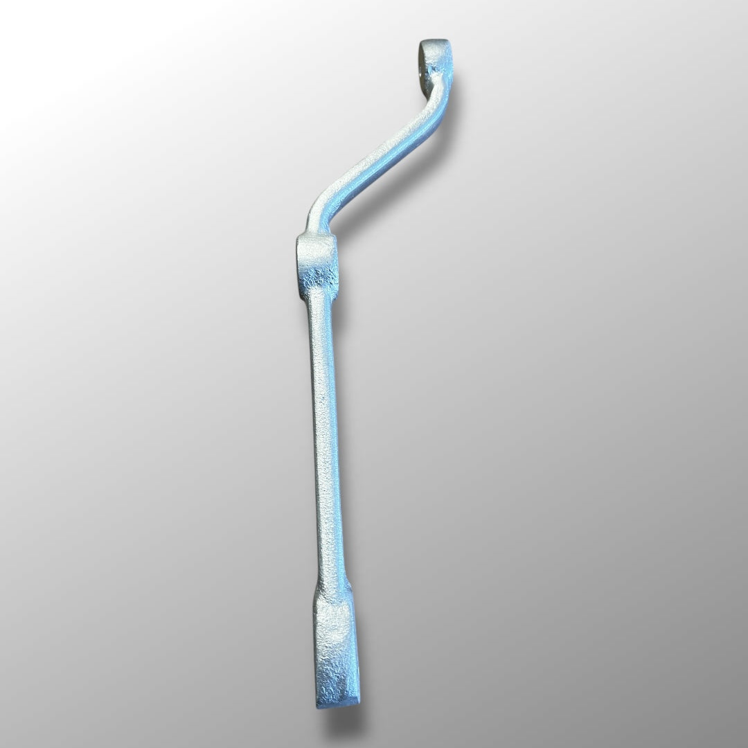 Model A intake offset throttle arm