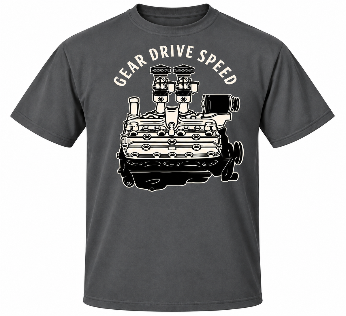 Edmunds 2x2 T shirt Charcoal