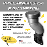 Flathead Ford Offset Breather