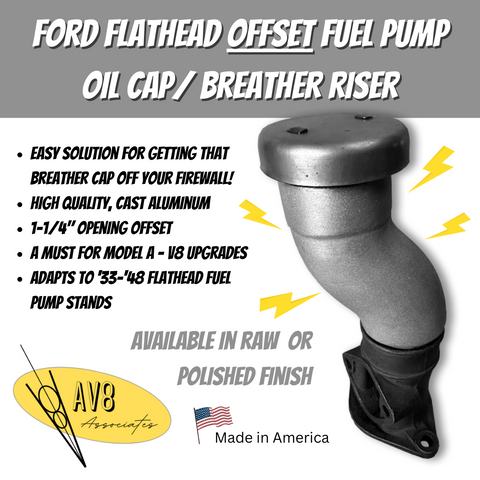 Flathead Ford Offset Breather