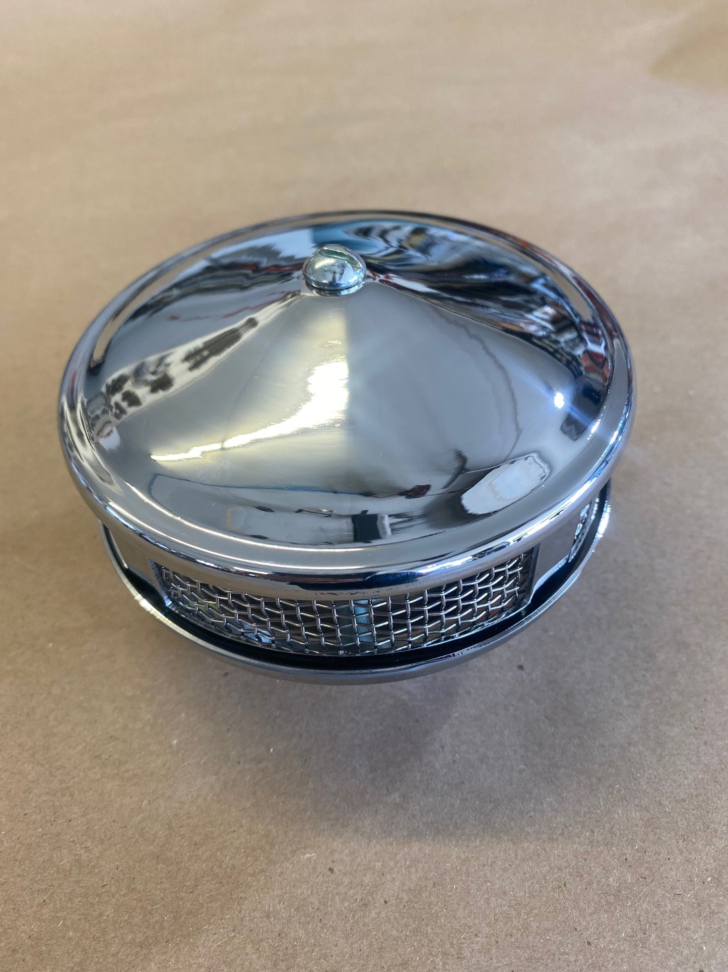 Grace & Co chrome & copper plated air cleaners