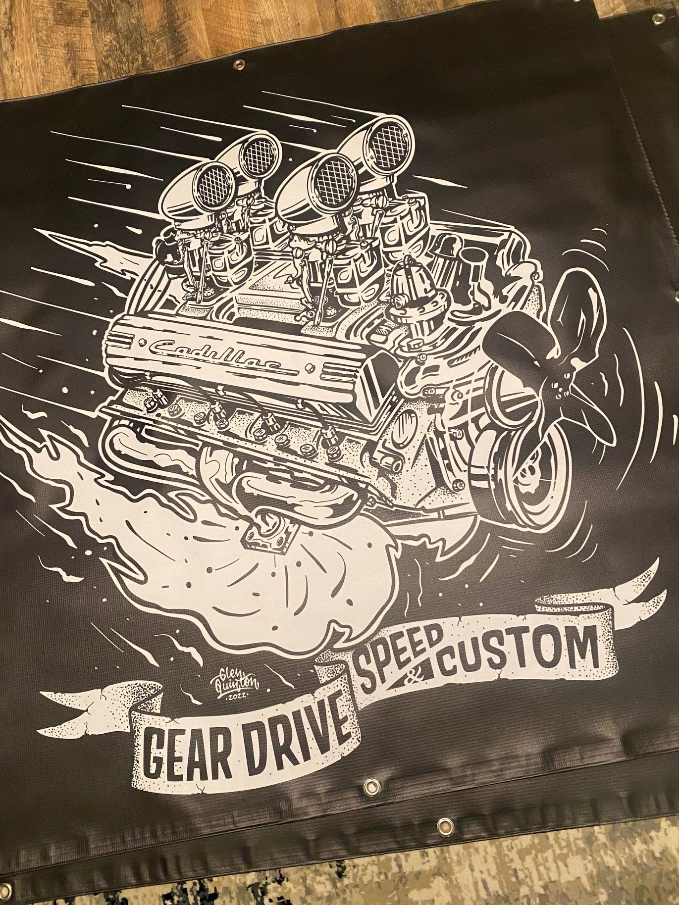 Gear Drive Banners – Gear Drive Speed & Custom