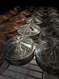 Grace & Co chrome & copper plated air cleaners