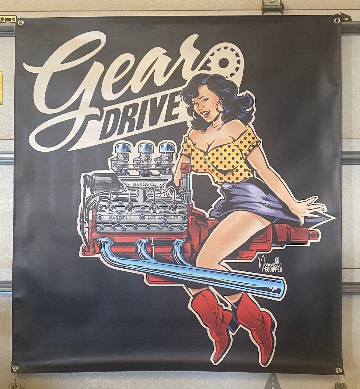 Gear Drive Banners – Gear Drive Speed & Custom