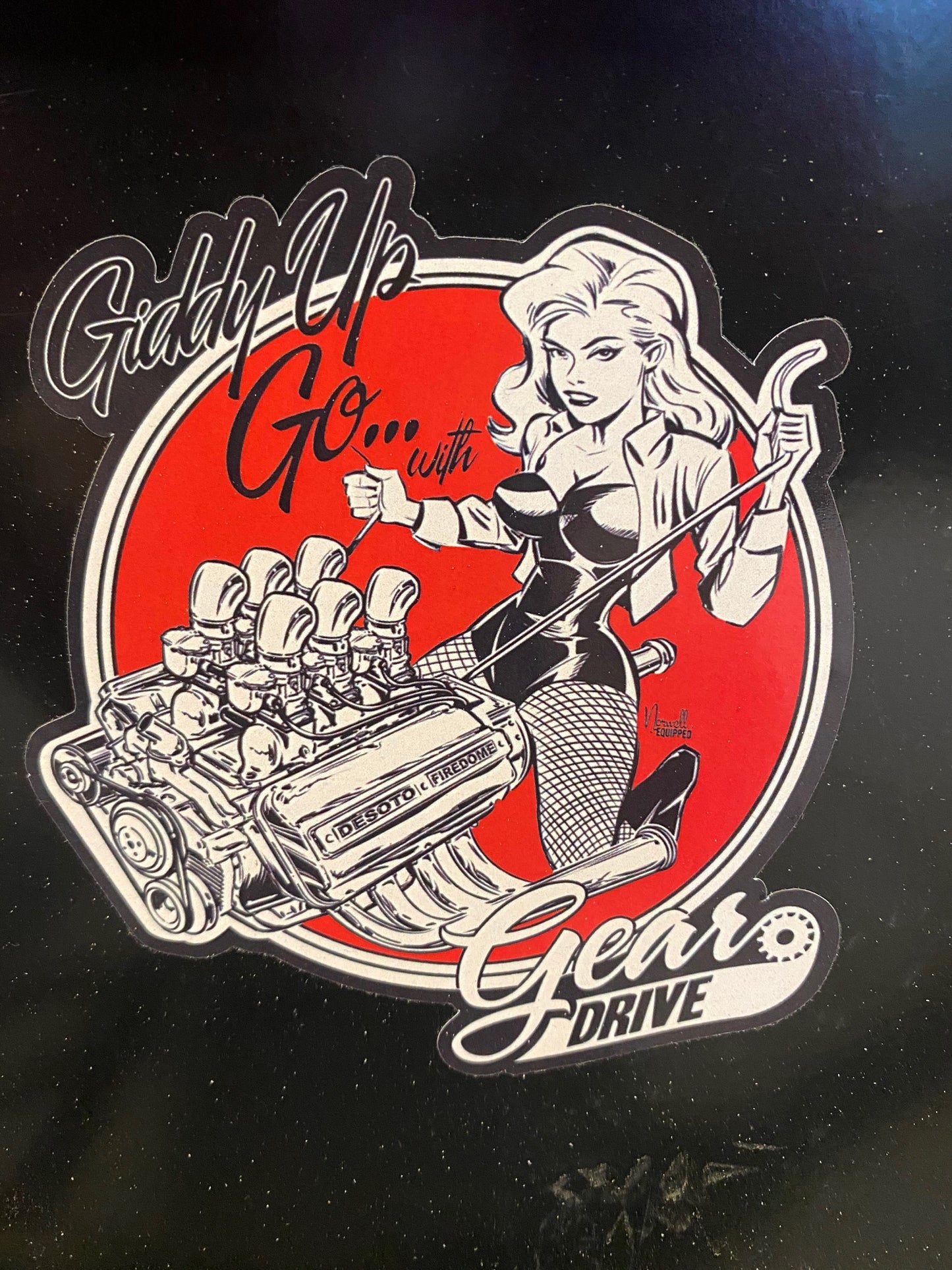 Gear Drive Stickers