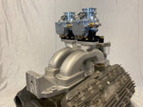 2x2 Flathead Intake With Finned Logs